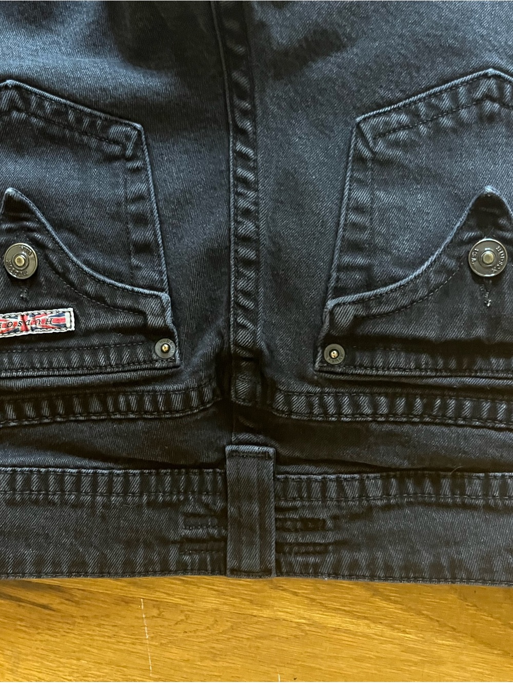 👖Hudson Jeans Black Flare Wide-Leg 👖 - Picture 5 of 5